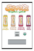 Squeeze Vending Machine