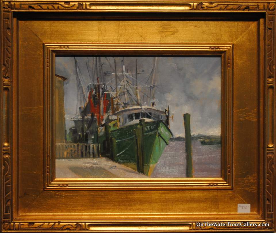 Morgan Samuel Price - "On the Waterfront 2" - 9x12" Oil/Linen Panel - 2013